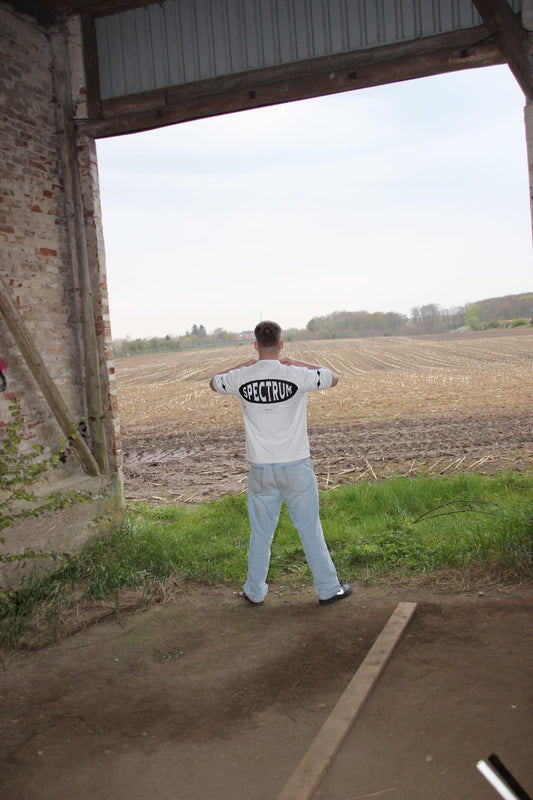 FIRST DAY OUT - SPECTRUM TEE (WHITE)